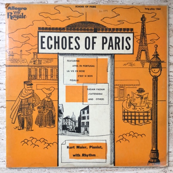 Kurt Maier Echoes Of Paris Vinyl Lp - Picture 5 of 10